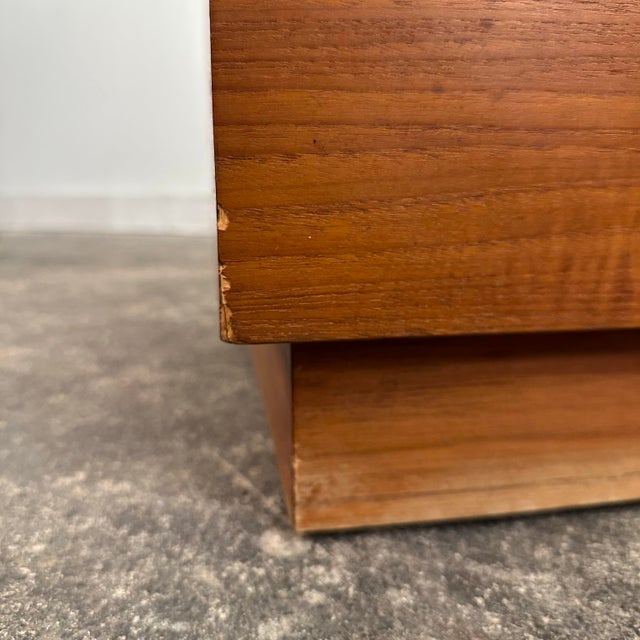 Mid 20th Century Modern Riis Antonsen Danish Teak Chest Trunk For Sale - Image 11 of 12