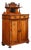 Gründerzeit Vertiko with Walnut Top, Late 19th Century For Sale