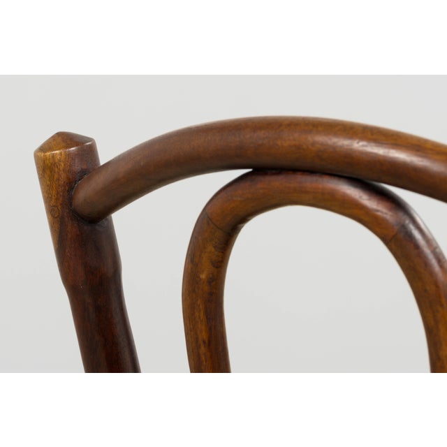 Set of 4 French Bentwood Bistro Dining Chairs, Provence, Mid-20th Century For Sale - Image 13 of 18