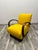 Yellow Yellow Lounge Chair by Jindrich Halabala, 1940s For Sale - Image 8 of 17