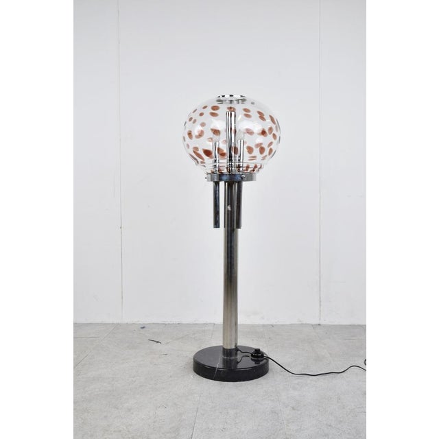 Lamp Vintage Mazzega Floor Lamp, 1960s For Sale - Image 3 of 10