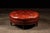 1950s Vintage Red Tufted Ottoman For Sale - Image 9 of 9