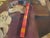 1970s United DeSoto Vintage 1970s Red & Orange Plaid Motif Wallcovering For Sale - Image 5 of 8