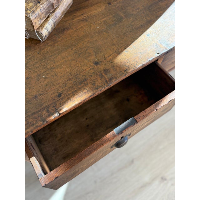 Brown 19th c. English Desk/Table For Sale - Image 8 of 9