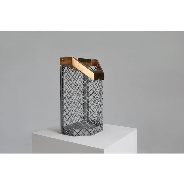 Mid-Century Modern Eiffel Tower Trash Can, 1960s For Sale - Image 3 of 16