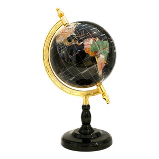 20th Century Terrestrial Globe in Plastic and Metal, Italy For Sale