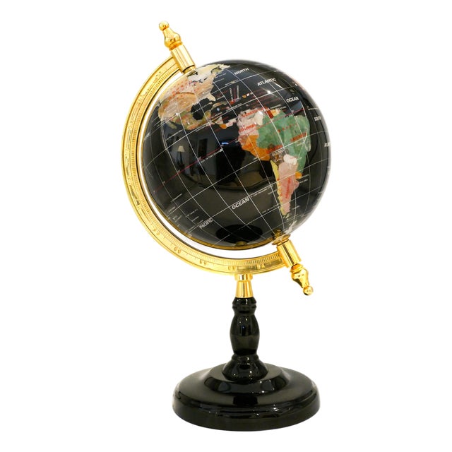 20th Century Terrestrial Globe in Plastic and Metal, Italy For Sale