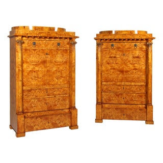 Biedermeier Cabinets, Berlin, 1825, Set of 2 For Sale