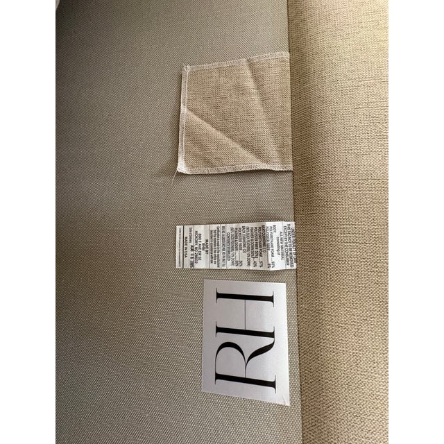 Rh Restoration Hardware Maxwell Left-Arm Bench-Cushion Chaise Sectional (Classic Depth) For Sale - Image 9 of 18