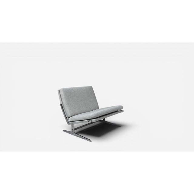 Metal 1960s Bo-561 Chairs by Preben Fabricius and Jørgen Kastholm for Bo-Ex (Pair), Attributed For Sale - Image 7 of 17