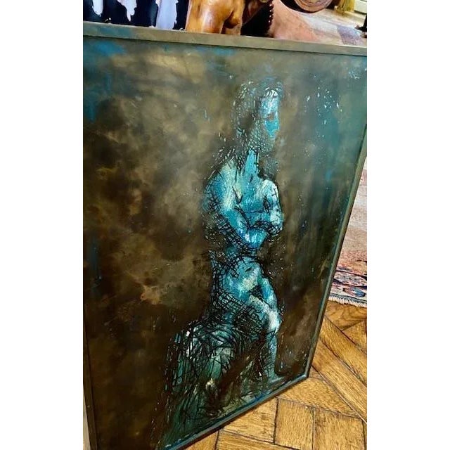 A terrific example in the style of the Phillip and Kelvin LaVerne firm. This particular piece utilizes all their signature...