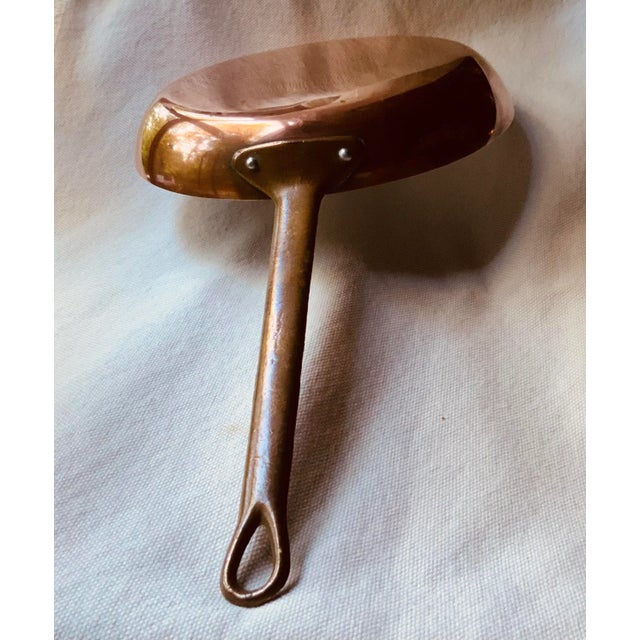 Vintage French Copper Saucepan & Skillet For Sale - Image 15 of 18