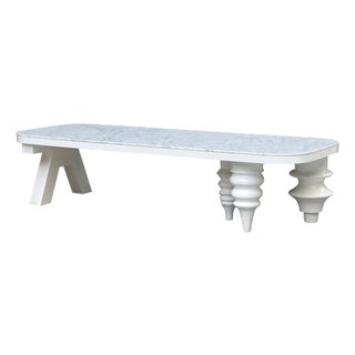Black and White Marble Multileg Low Table by Jaime Hayon for BD Barcelona, 2016 For Sale