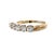 Gold 14k Yellow Gold 1.03 Total Carat Diamond Band, Size 6.5 For Sale - Image 8 of 12