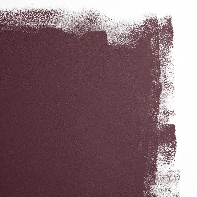 BACKDROP Adhesive Sample Swatch in Lobby Scene (Dark, Warm Purple-Red ​) For Sale - Image 4 of 5