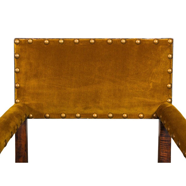 English Antique Barley-Twist Armchair For Sale - Image 3 of 5