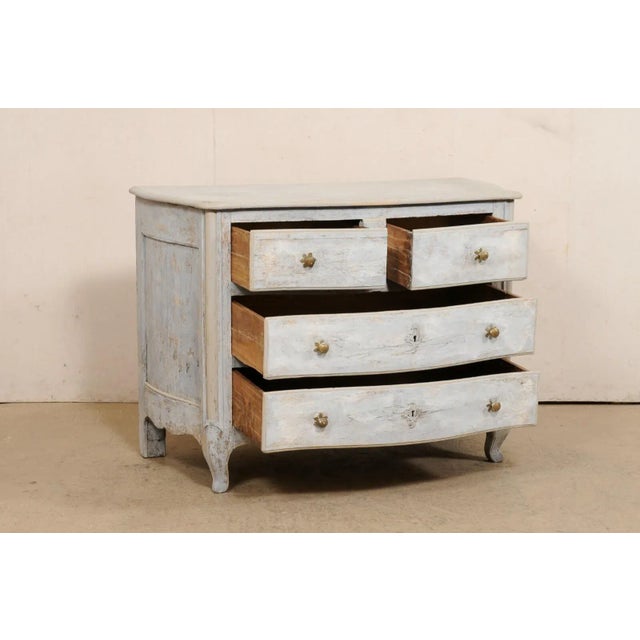 18th Century French Louis XV Carved-Wood Commode For Sale - Image 9 of 11