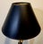 Black Vintage Mid-Century Modern Black Marble and Brass Table Lamp For Sale - Image 8 of 12