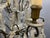Italian Wrought Iron and Crystal Cage Chandelier, 1940s For Sale - Image 6 of 14