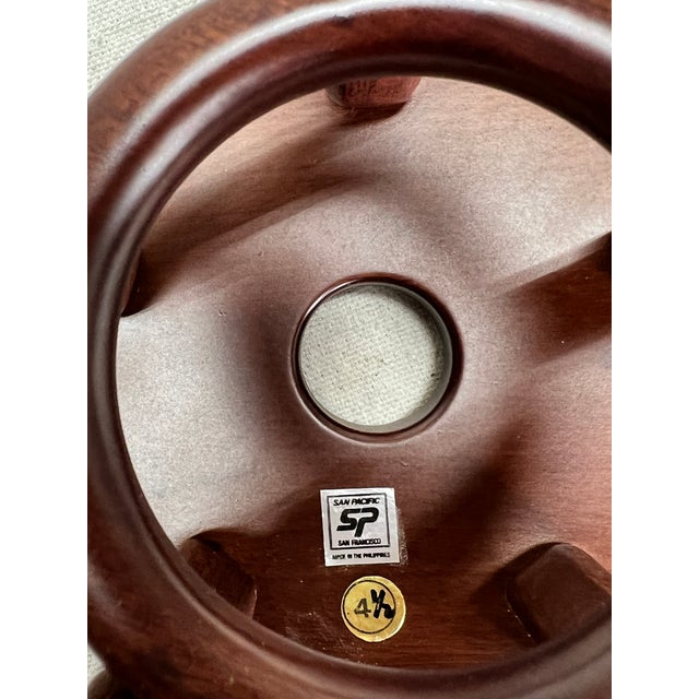 Chinoiserie Tabletop Mahogany Plant Stand For Sale - Image 4 of 8