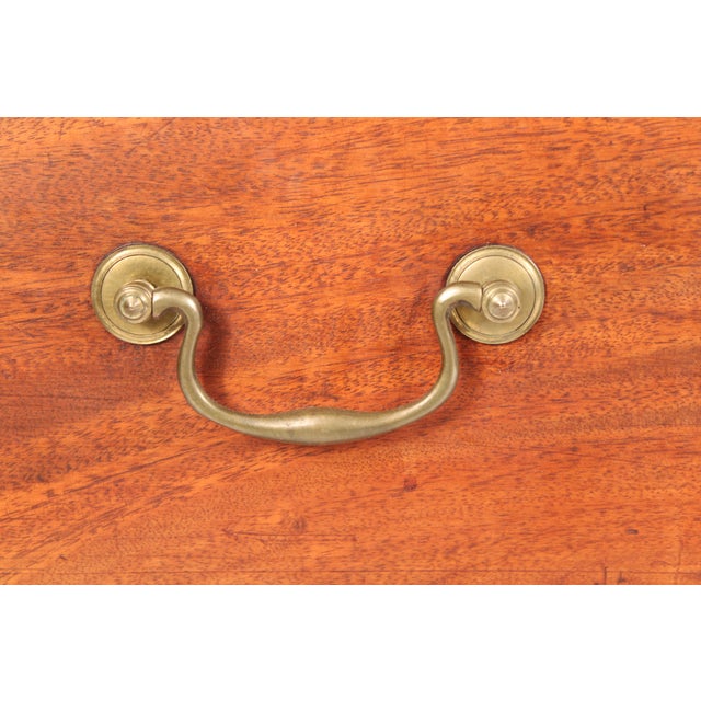 American Chippendale Mahogany Chest on Chest For Sale - Image 10 of 11