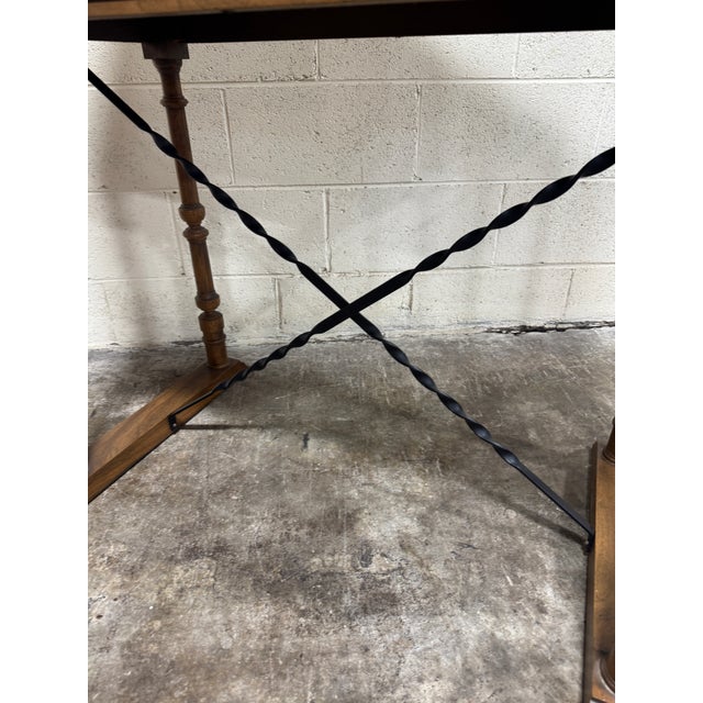 Boho Spanish Smoking Room Style Desk Bar For Sale - Image 11 of 11