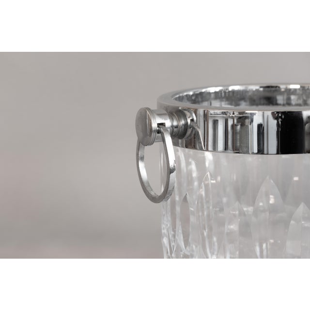 1950s Vintage Glass Champagne Bucket, 1950 For Sale - Image 5 of 6