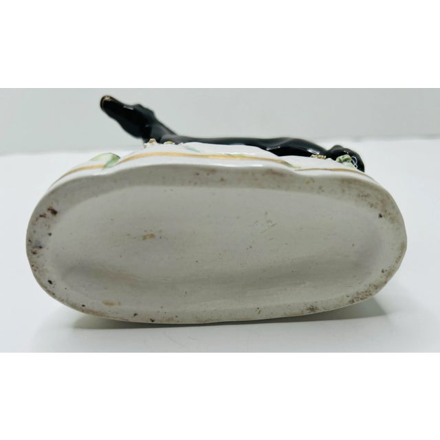 Ceramic Staffordshire Equestrian Horse Pony Spill Vase c.1860 For Sale - Image 7 of 8