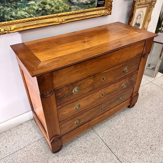 Directory Walnut Bureau, France, 1800s For Sale - Image 9 of 18