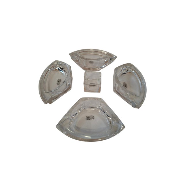 2000 - 2009 Vintage Antipasto Tray in Lead Crystal from Gottinghen, Italy, 2000s For Sale - Image 5 of 7