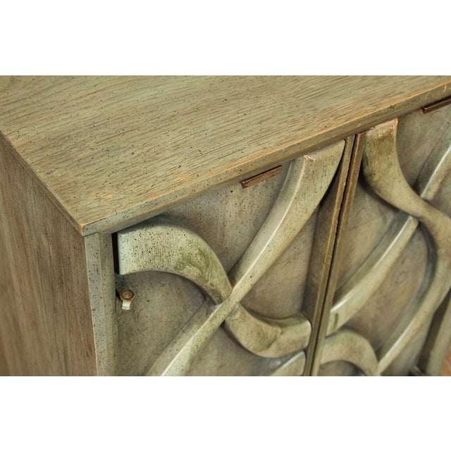 Stanley Furniture 'Cosmopolitan' Theme II Sculpted Nightstand For Sale In Philadelphia - Image 6 of 12