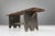 Industrial Grey Wooden Bench, France, 1890s For Sale - Image 9 of 11