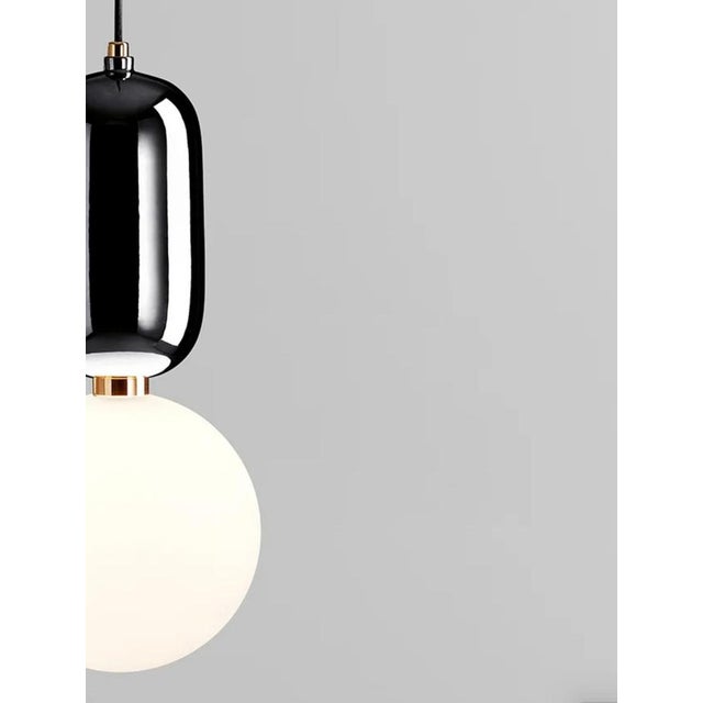 Not Yet Made - Made To Order Aballs T Me Black Suspension Lamp by Jaime Hayon for Parachilna For Sale - Image 5 of 12