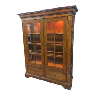 Display Cabinet, Bookcase, Sligh Furniture For Sale