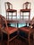 Hepplewhite 1940s Federalist Style Mahogany Dining Table With Six Hepplewhite Style Chairs For Sale - Image 3 of 12