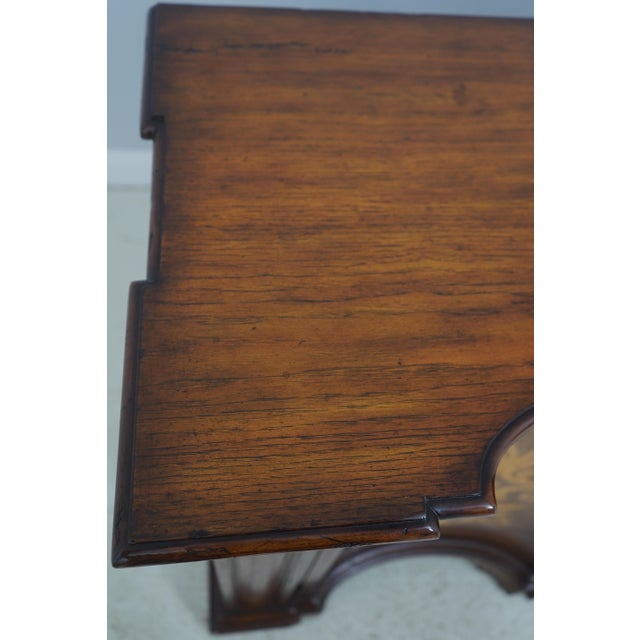 Theodore Alexander Inlaid Oak Continental Credenza For Sale - Image 9 of 18