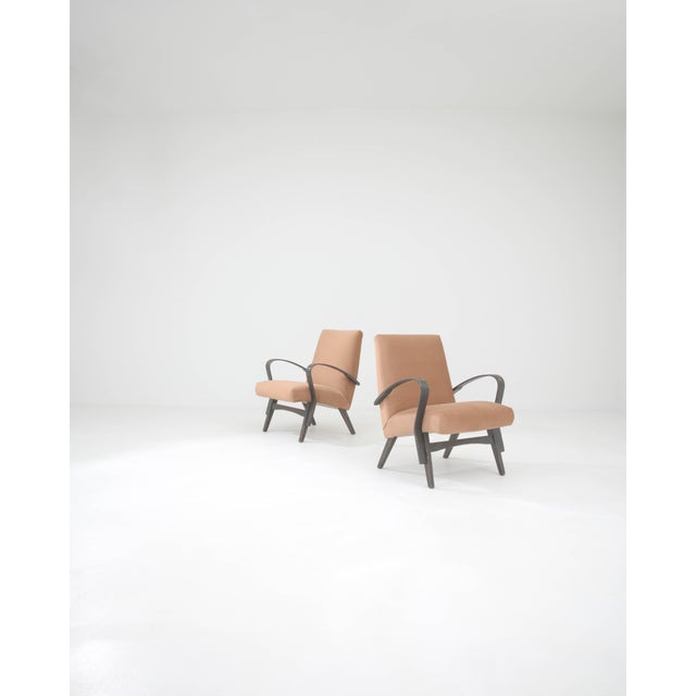 1960s Czech Upholstered Armchairs By Tatra - A Pair For Sale - Image 17 of 18