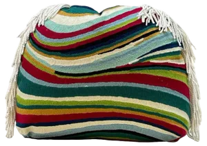 Cushion with Expressive Fabric by Pierre Frey