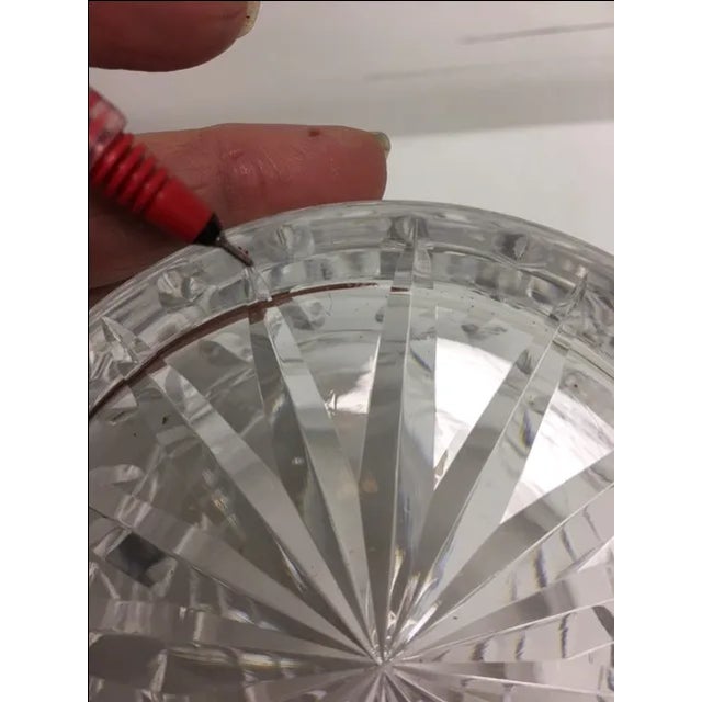 Waterford Lismore Crystal Biscuit/Candy Jar For Sale In Chicago - Image 6 of 7