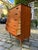 Teak Chest of Drawers with Recessed Handles from Kværndrup Møbelfabrik For Sale - Image 10 of 11