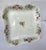 Shabby Chic Footed Floral Porcelain Pedestal Cake Serving Platter For Sale - Image 3 of 8