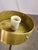 Mid-Century Italian Opaline and Brass Globe Pendant Lamp For Sale - Image 10 of 18