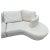 Italian Natuzzi Rondo Curved Modular Italian Leather Sectional Sofa For Sale - Image 3 of 10