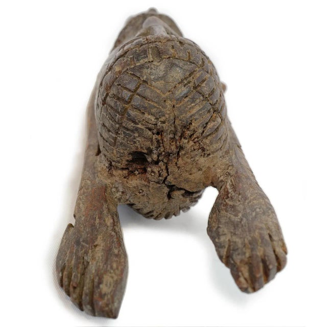 Wood Vintage Dogon Tellum Shrine Figure For Sale - Image 7 of 8