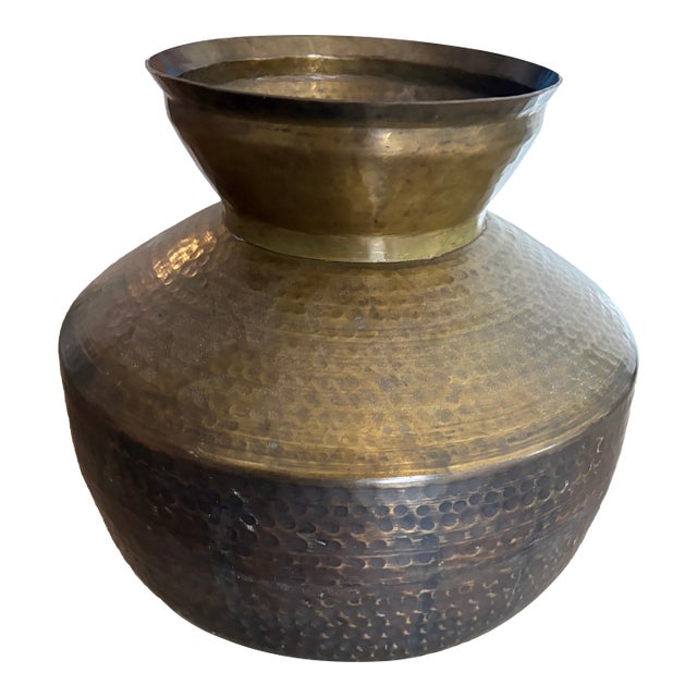 Large Brass Pot For Sale