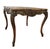 French Provincial Style Parquetry Top Table For Sale - Image 4 of 8