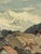 Lucien Poignant, Chain of the Alps in the Grenoble Valley, Oil on Panel For Sale - Image 15 of 18