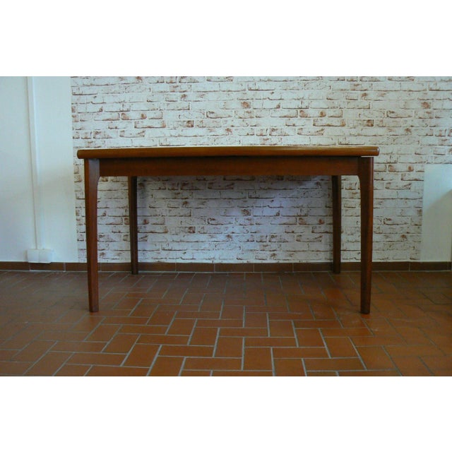 Vintage Extendable Dining Table by Henning Kjaernulf for AM Denmark For Sale - Image 12 of 12