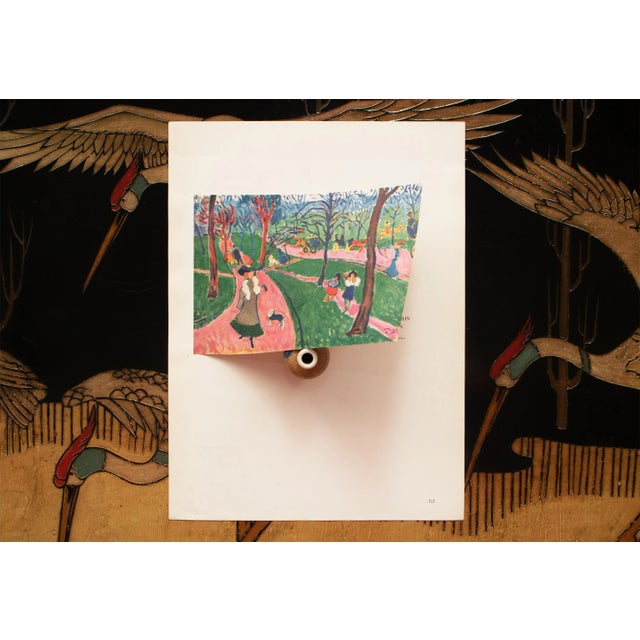 1940s 1943 After André Derain "Hyde Park", First Edition Parisian Offset Lithograph For Sale - Image 5 of 8