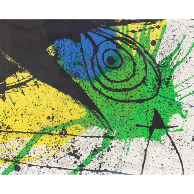 Abstract 1973 Lithograph From “Derriere Le Miroir,” No. 203 by Joan Miró For Sale - Image 3 of 7